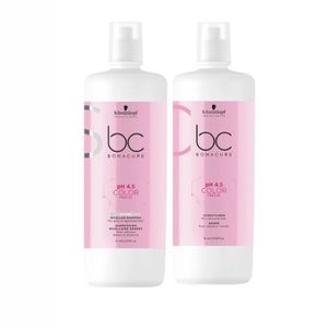 BIGGEST Size! Schwarzkopf pH 4.5 Color Freeze Micellar Shampoo + Conditioner Duo